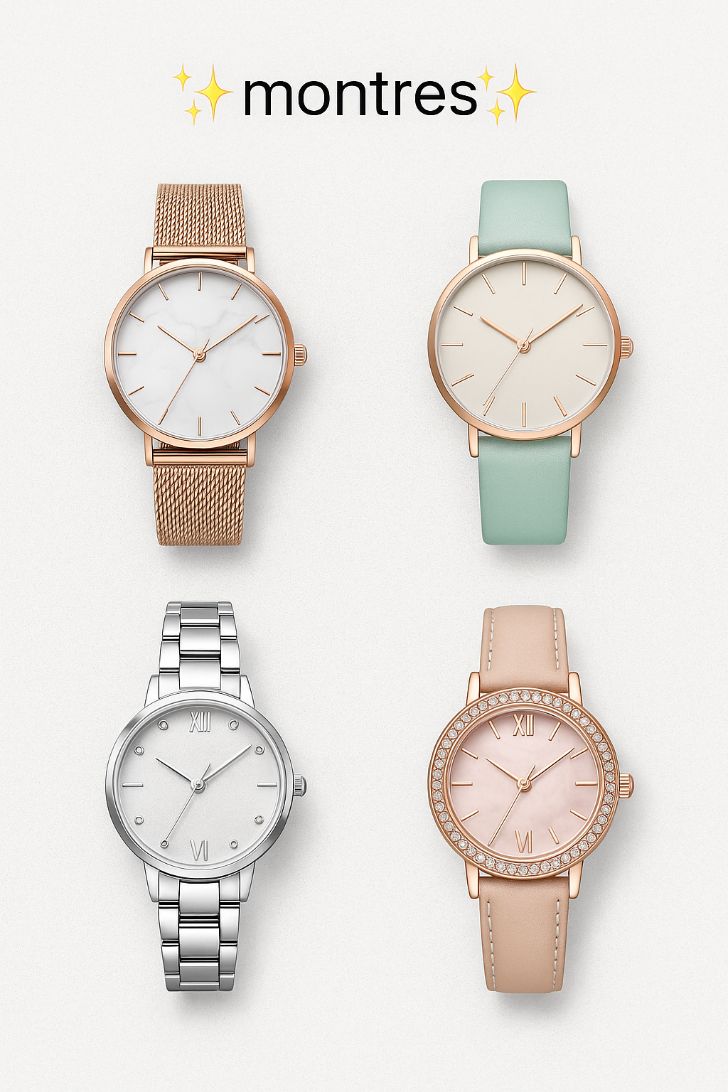 ✨MONTRES✨