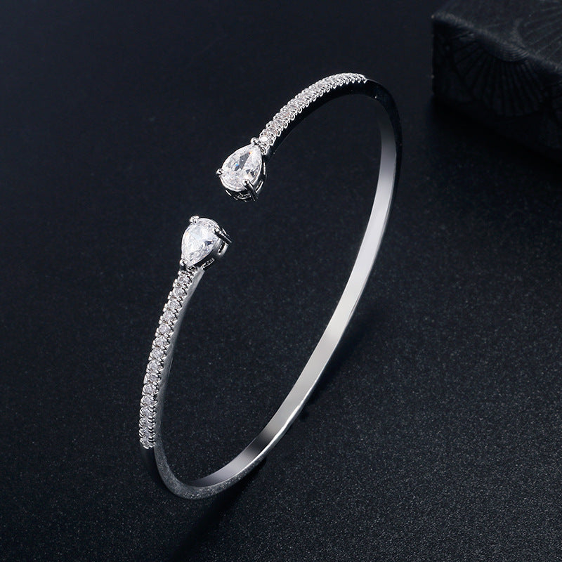 💎 Bracelet de Luxe Zirconium Élégance Personnalisée