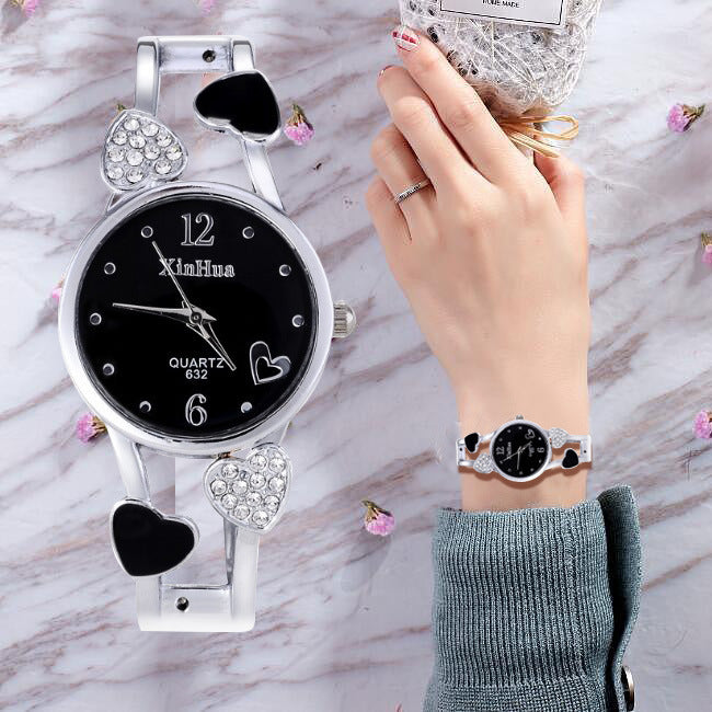 ✨ Montre Élégante Strass – Style Moderne & Féminin