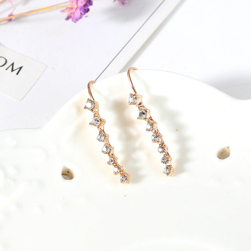 ✨ Boucles d’oreilles strass 7 pierres ✨