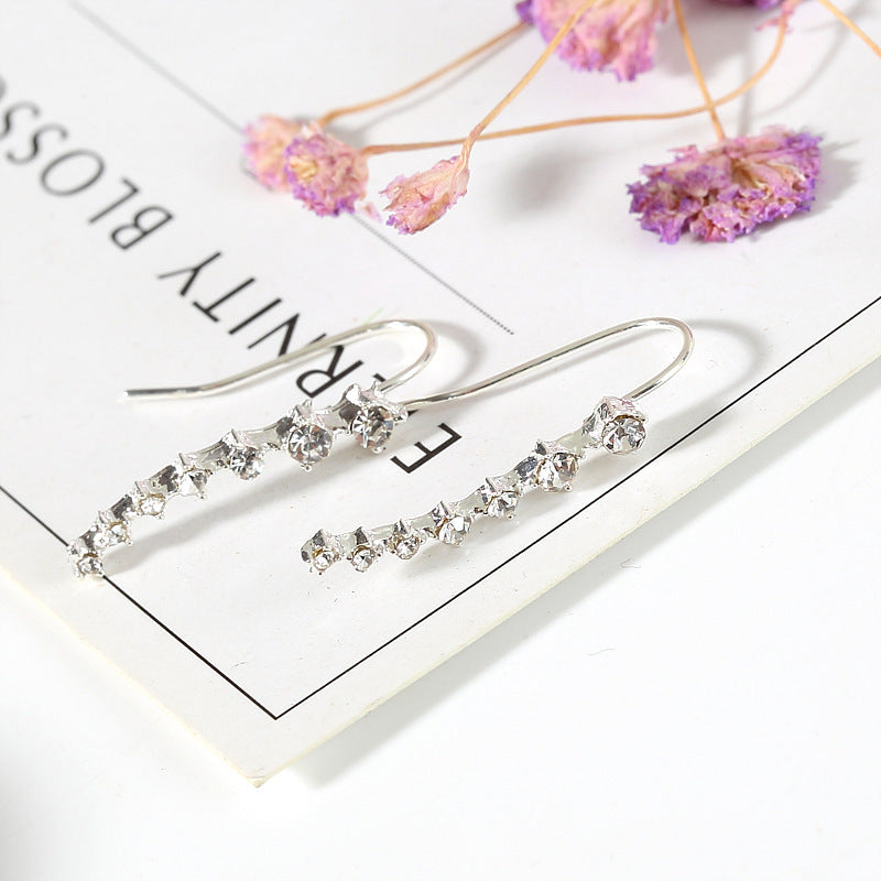 ✨ Boucles d’oreilles strass 7 pierres ✨