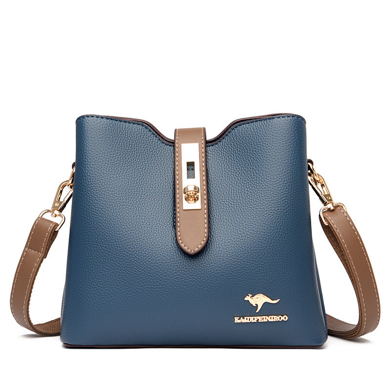 ✨ Sac Seau Élégant Femme – Bandoulière Couleur Contrastée ✨