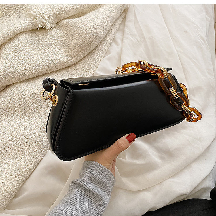 ✨ Sac Bandoulière Élégant à Chaîne – Style Armpit Bag ✨