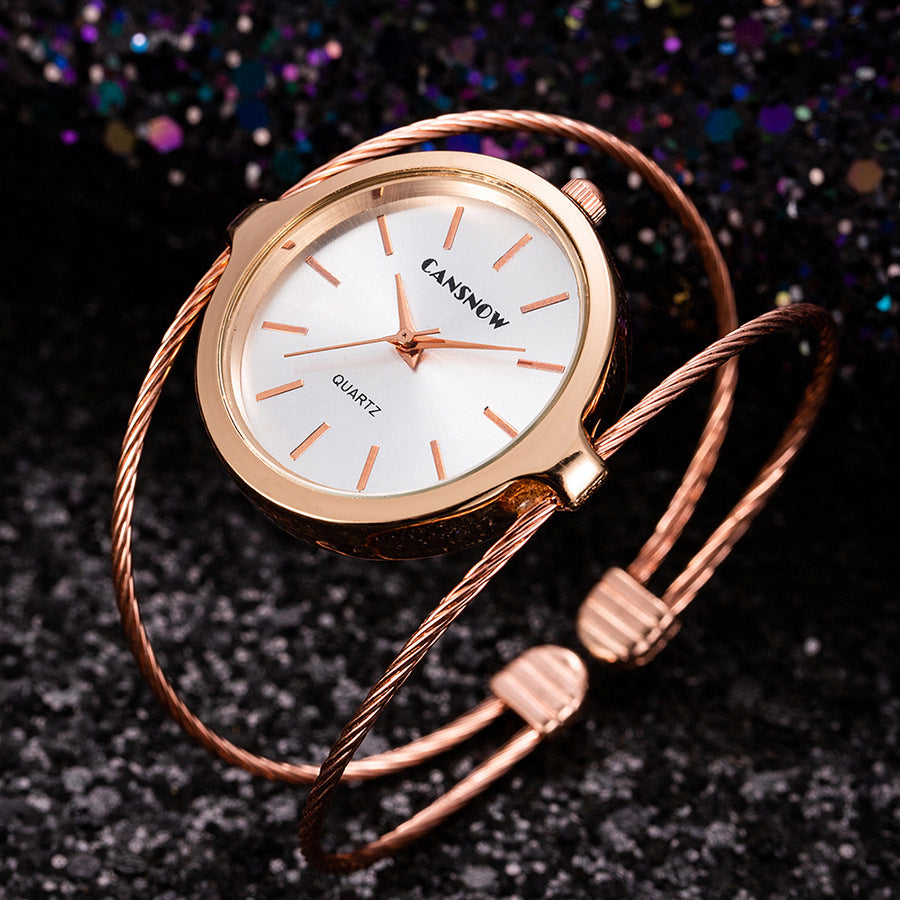 ✨Montre Femme Design – Bracelet Acier Élégant✨