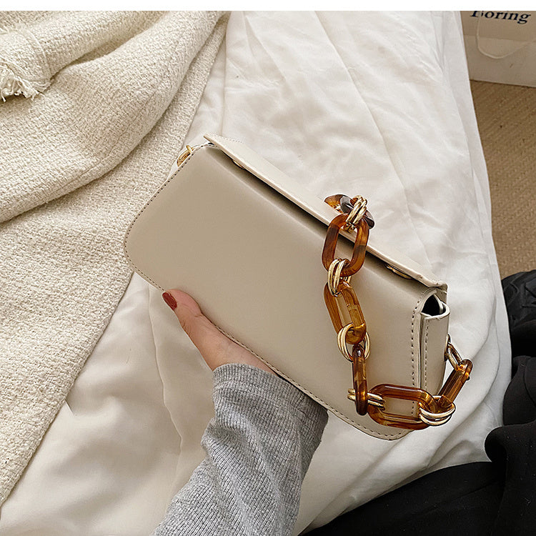 ✨ Sac Bandoulière Élégant à Chaîne – Style Armpit Bag ✨
