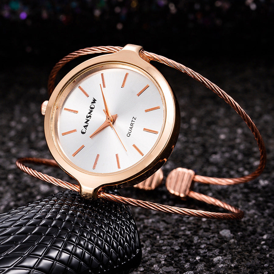 ✨Montre Femme Design – Bracelet Acier Élégant✨