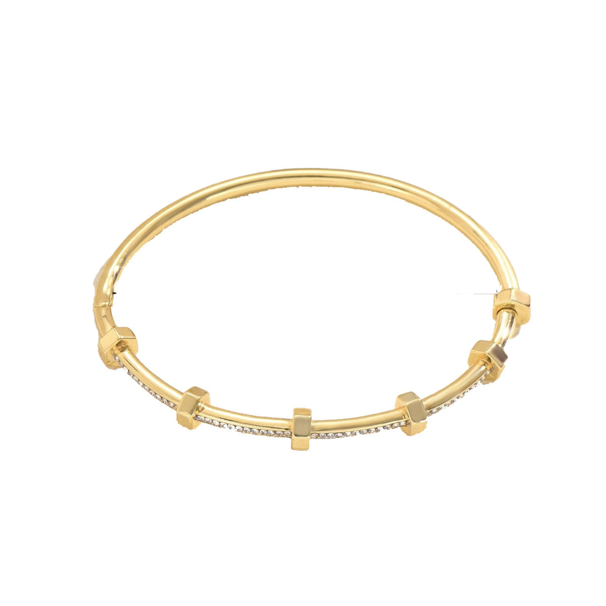 ✨ Bracelet Élégance Minimaliste – Plaqué Or 18K & Détails Raffinés