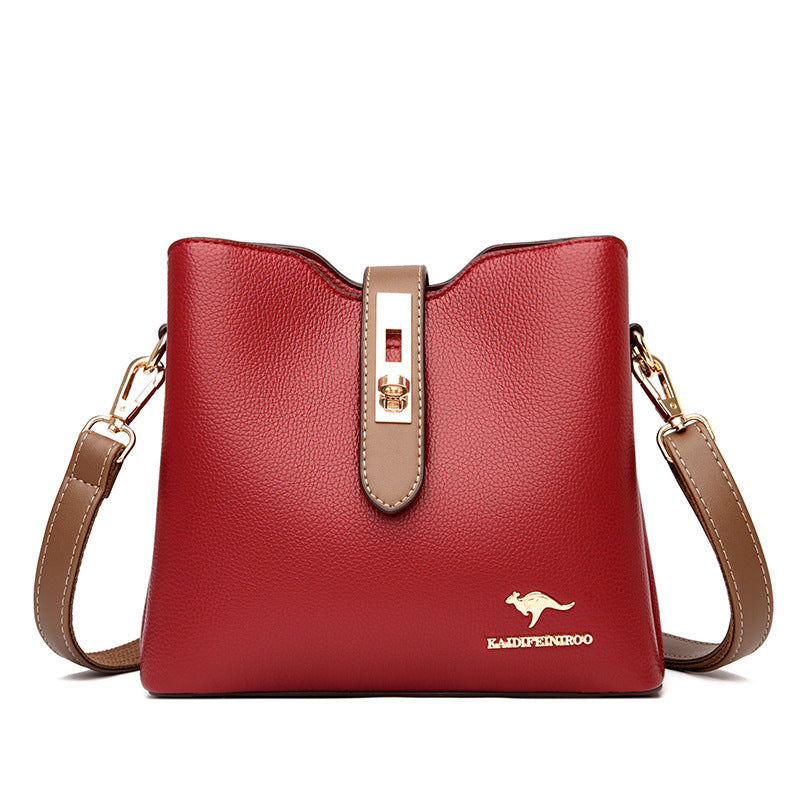✨ Sac Seau Élégant Femme – Bandoulière Couleur Contrastée ✨