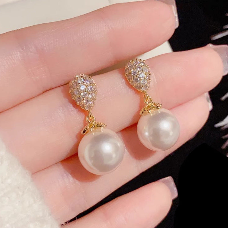✨ Boucles d’Oreilles Perles Élégantes – Chic Français & Intemporel
