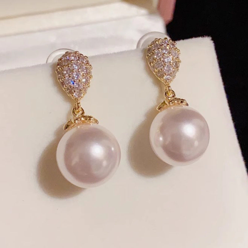 ✨ Boucles d’Oreilles Perles Élégantes – Chic Français & Intemporel