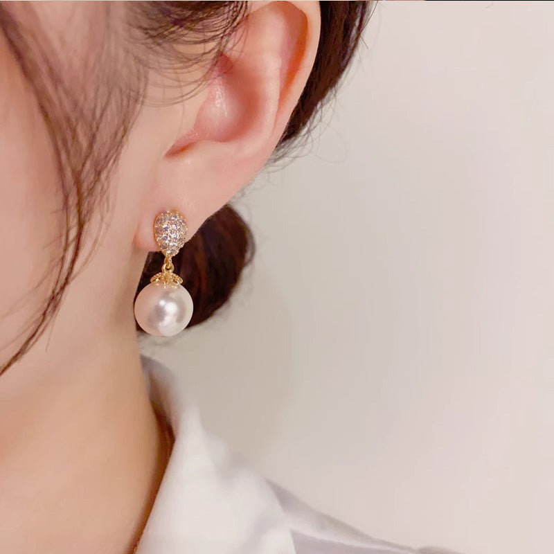 ✨ Boucles d’Oreilles Perles Élégantes – Chic Français & Intemporel