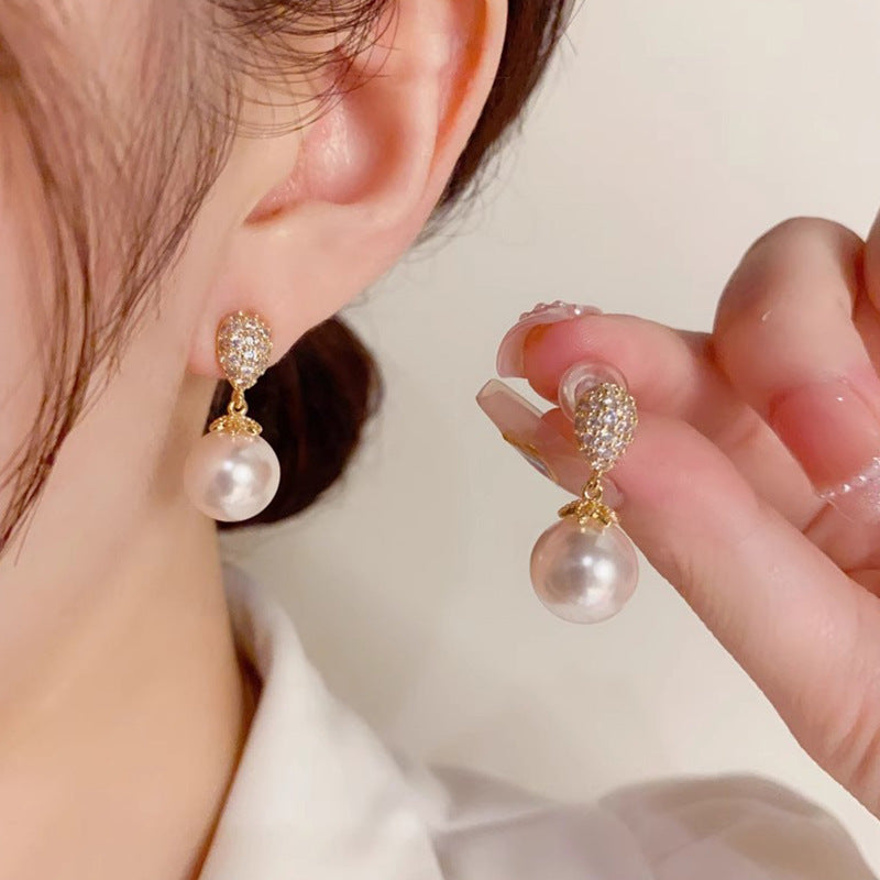 ✨ Boucles d’Oreilles Perles Élégantes – Chic Français & Intemporel