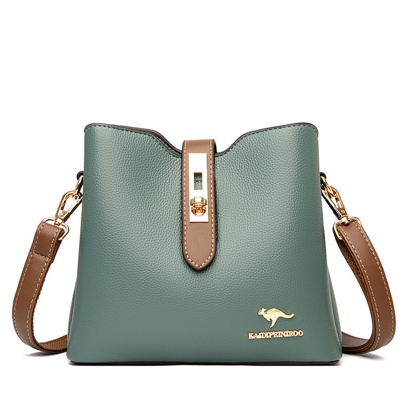 ✨ Sac Seau Élégant Femme – Bandoulière Couleur Contrastée ✨