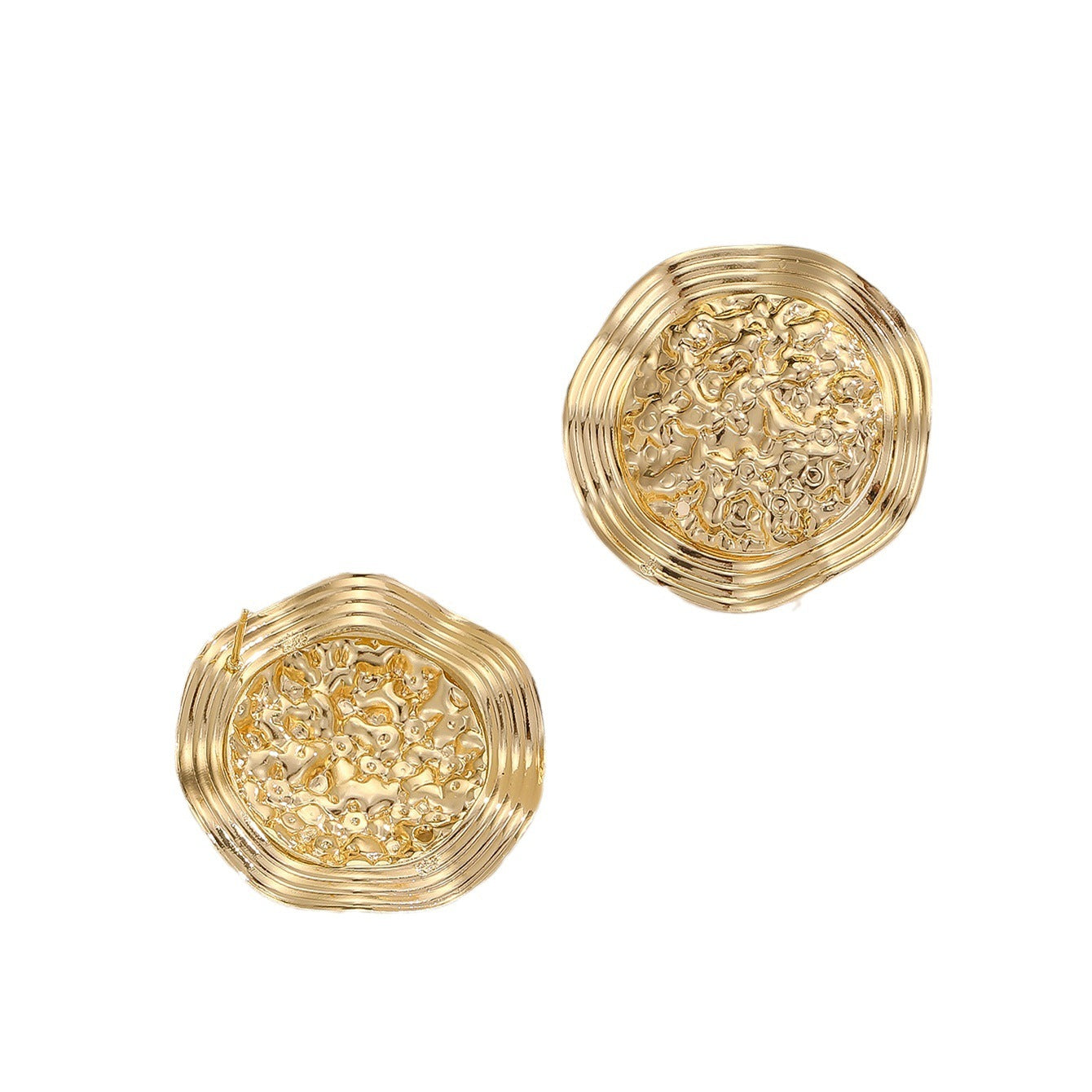 ✨Boucles d’Oreilles Rétro Dorées – Élégance Luxe & Chic Intemporel✨
