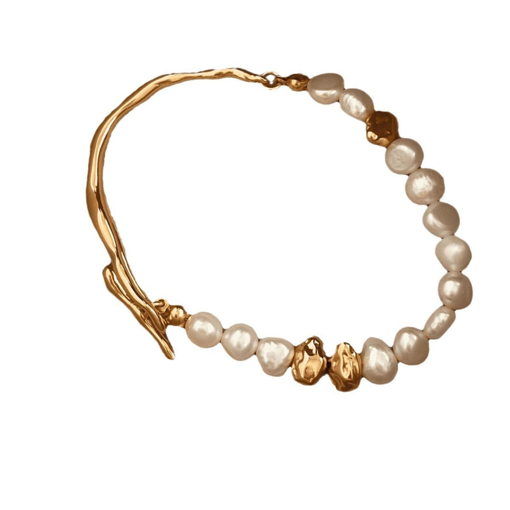 ✨Bracelet Rétro Chic Perles & Doré ✨