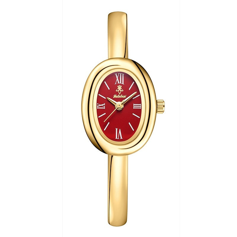 ✨Montre Femme Élégance Rétro – Quartz Ovale✨