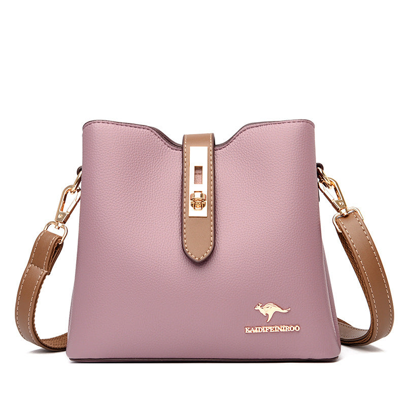✨ Sac Seau Élégant Femme – Bandoulière Couleur Contrastée ✨