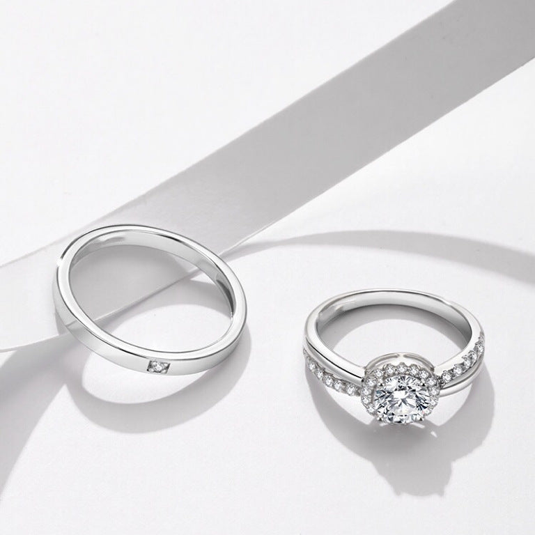 Bagues Couple Élégance Étoile ✨ – Ajustables et Raffinées