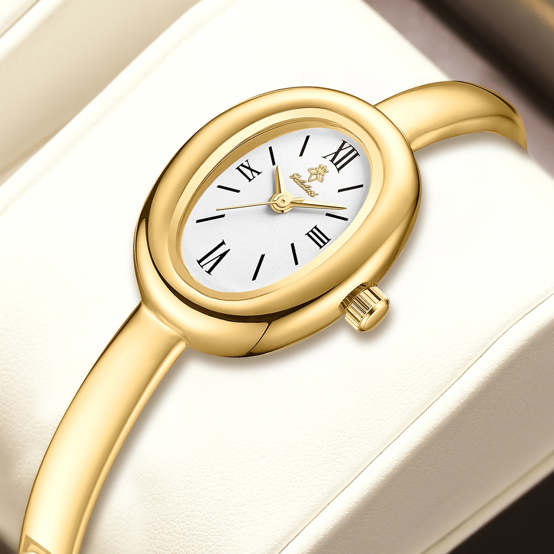 ✨Montre Femme Élégance Rétro – Quartz Ovale✨